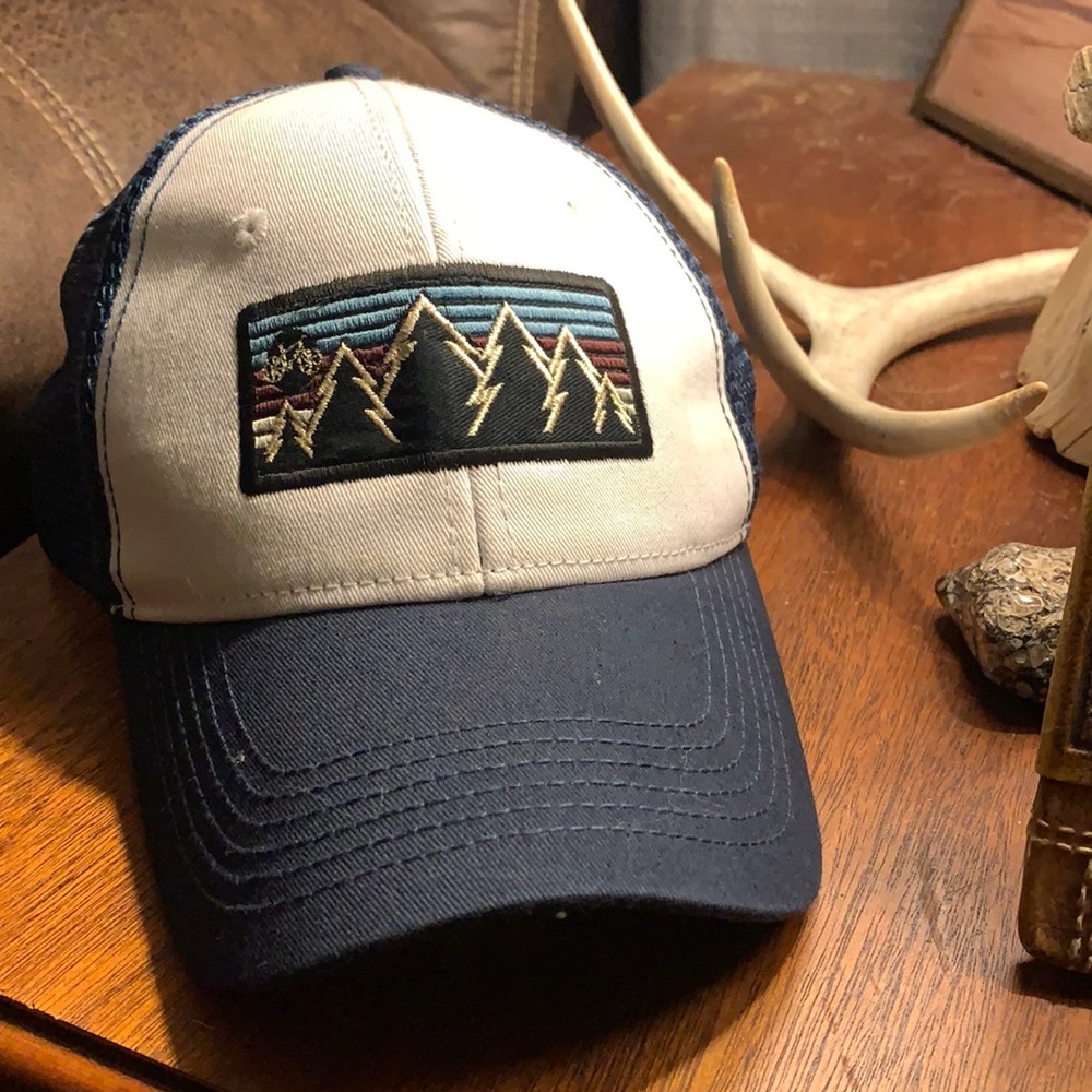 Blue 84 Trucker hat
